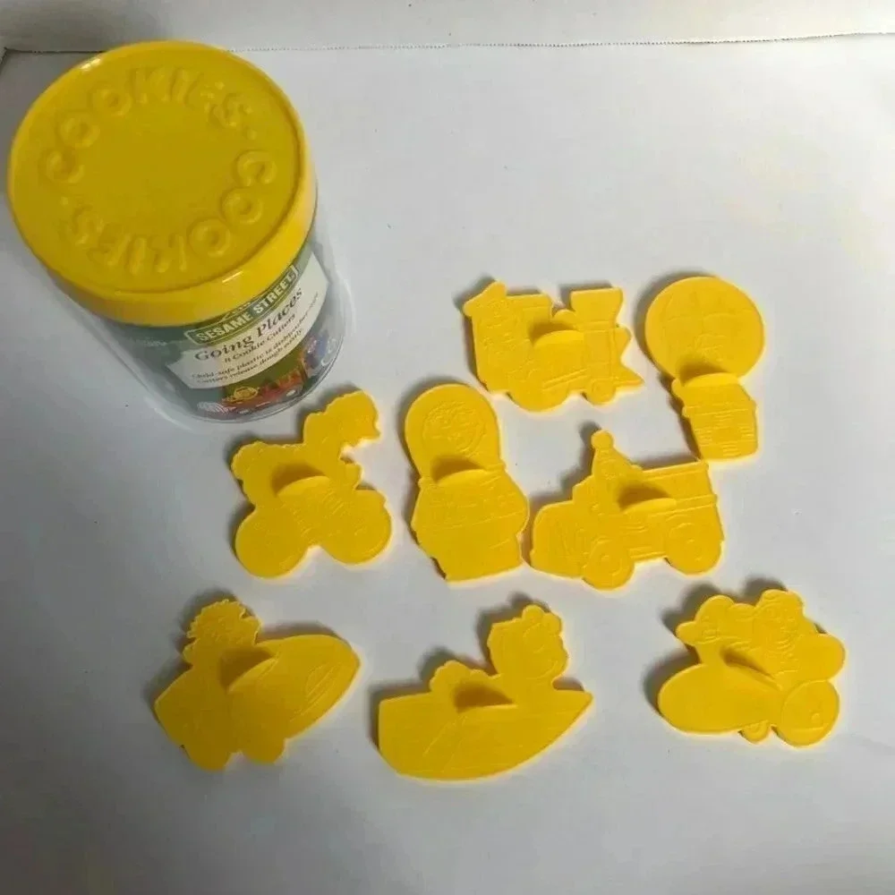Sesame Street Going Places Cookie Cutters Set